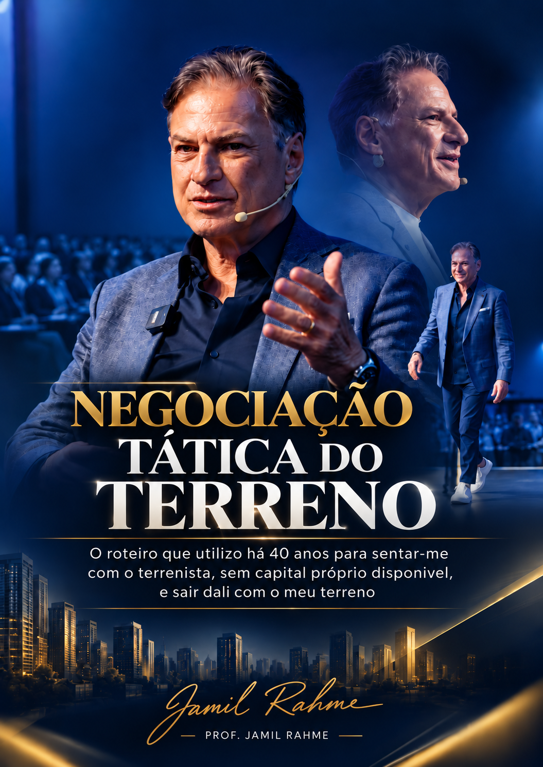 Capa do ebook Negociação Tática do Terreno, do Prof. Jamil Rahme